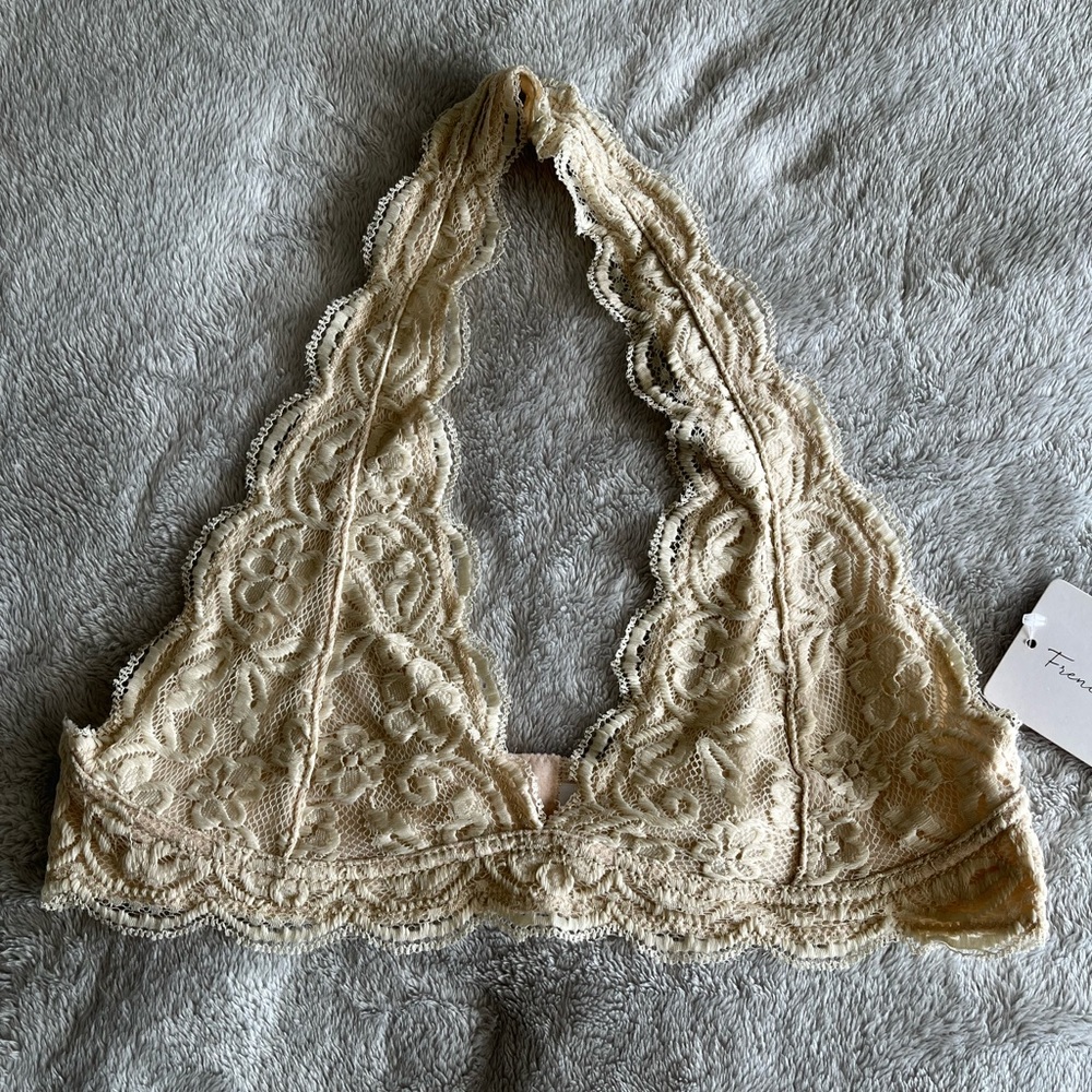 FRENCH AFFAIRS HALTER BRALETTE